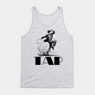 TAP dancer black sketch Tank Top